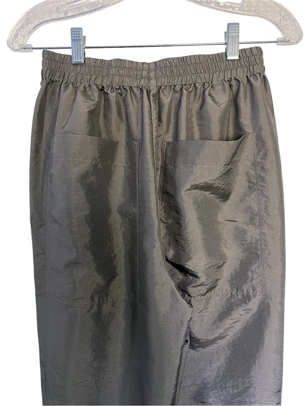 Tibi Crispy Nylon Kat Jogger Size Small in Grey - Picture 8 of 15